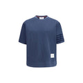 Men's Blue Cotton Sportswear Clothing