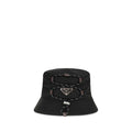 Men's Black Recycled Polyamide Bucket Hat