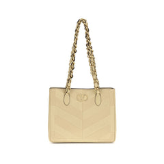 Women's La Seine Shoulder Bag Gold Napa Leather