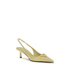 Bicolor Calf Leather Bos Taurus High Heel Pumps