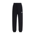 Men's Black Cotton Casual Pants