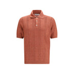 Orange Denim Shirt