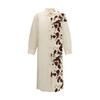 Beige Silk Casual Dress