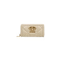 Women's Cream Artificial Leather Wallet