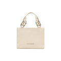 Women's Shoulder Bag Beige Polyethylene