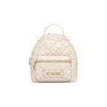 Women's Beige Polyethylene Backpack