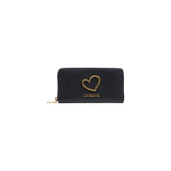 Women's Black Polyethylene Wallet