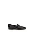 Women's Bordeaux Calf Leather Bos Taurus Slip-On Loafers