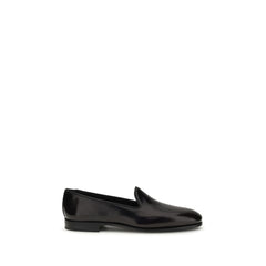 Women's Bordeaux Calf Leather Bos Taurus Slip-On Loafers