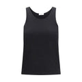 Women's Black Cashmere Tank Tops