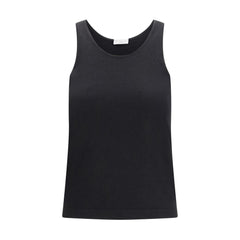 Women's Black Cashmere Tank Tops