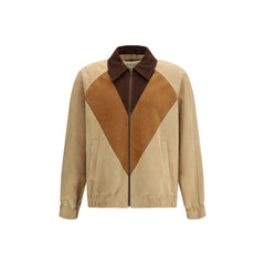 Men's Brown Goatskin Biker Jacket Clothing