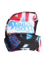 Men's Multicolor Graffiti Whole Head Wrap Capello Hat Polyester