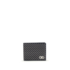 Men's Gray Calf Leather Bos Taurus Wallet