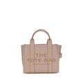 Women's Logo-Embossed Calf Leather Tote Beige Bos
