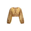 Women's Bicolor Cotton Blouse