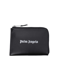 Men's Black Leather Cardholder Accessory