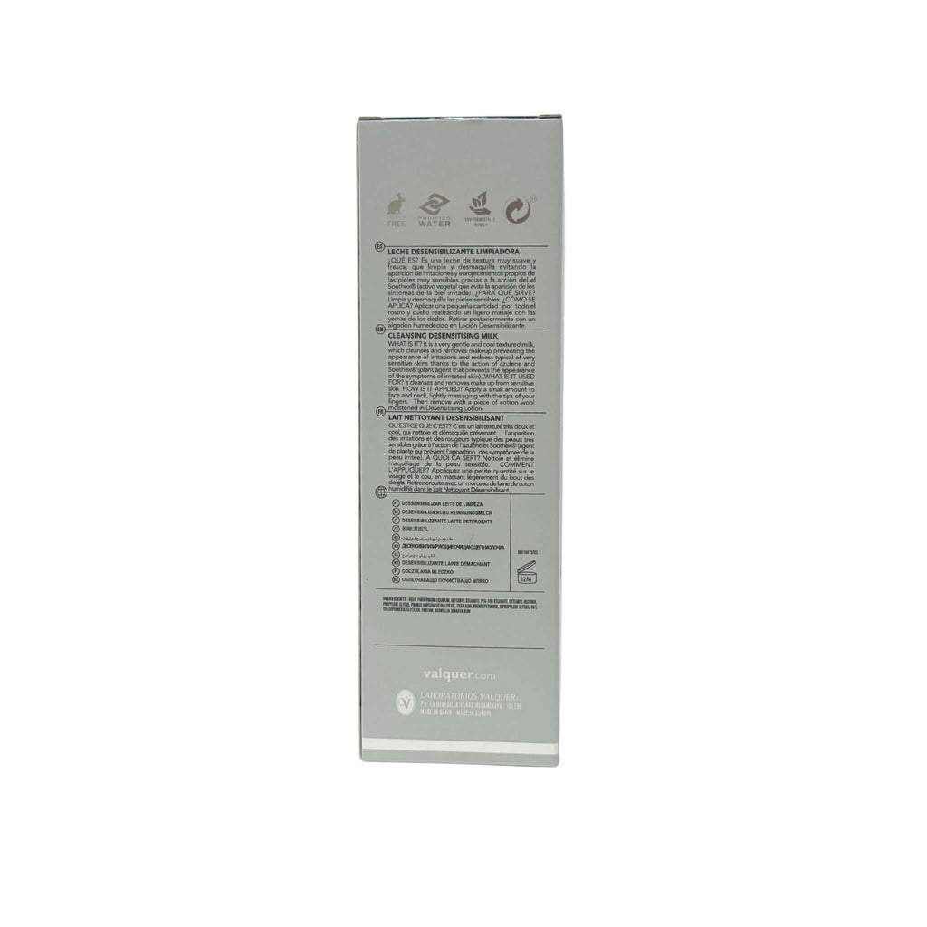 Leche facial limpiadora desensibiliante Pieles sensibles - 250 ml