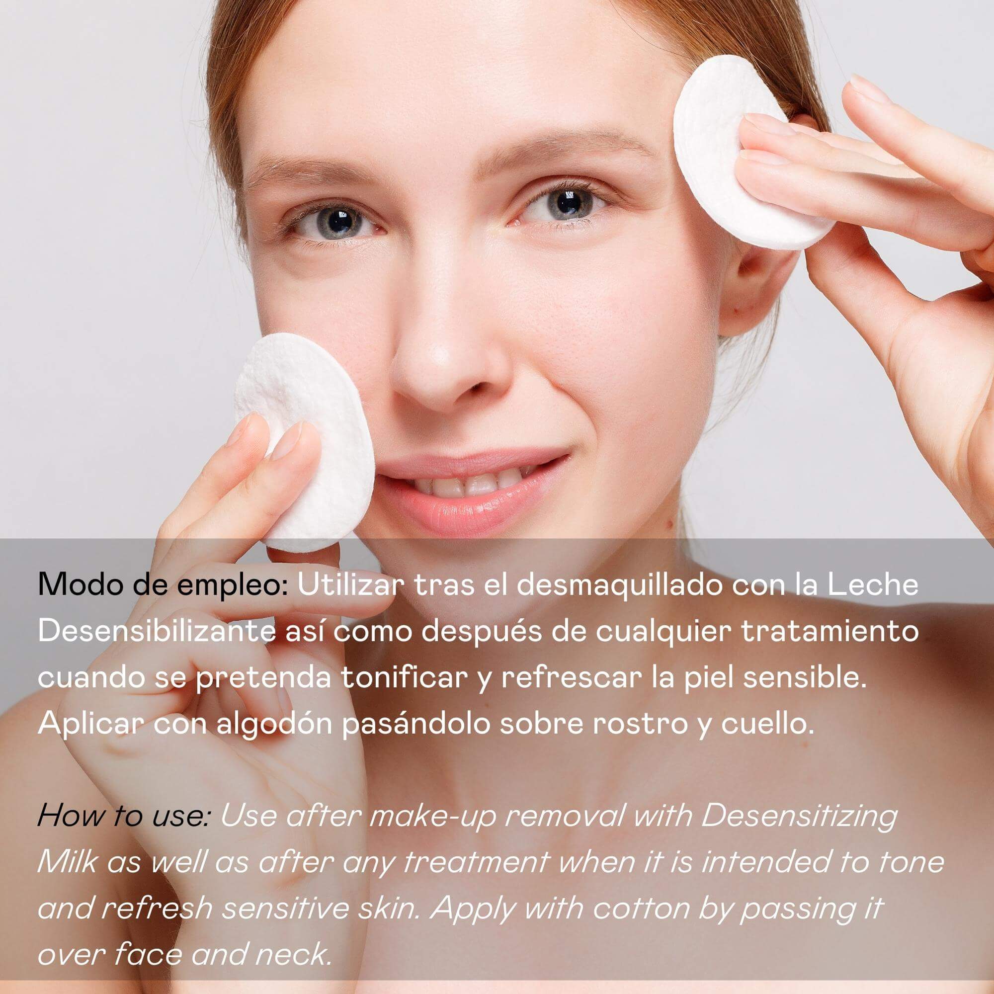 Loción Facial Desensibilizante Tonificante – Calmante para Pieles Sensibles - 250 ml