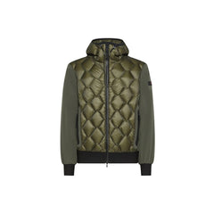 Men's Bicolor Polyamide Coat Clothing