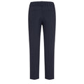 Blue Acetate Casual Pants