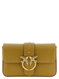 Pinko Love Shoulder Bag — Gold