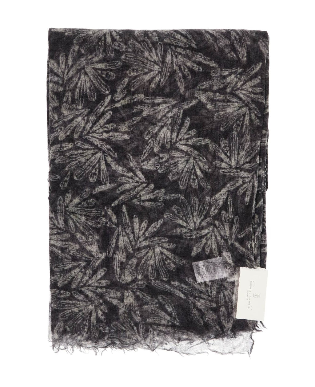 Gray Cashmere Scarf