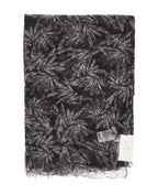 Gray Cashmere Scarf