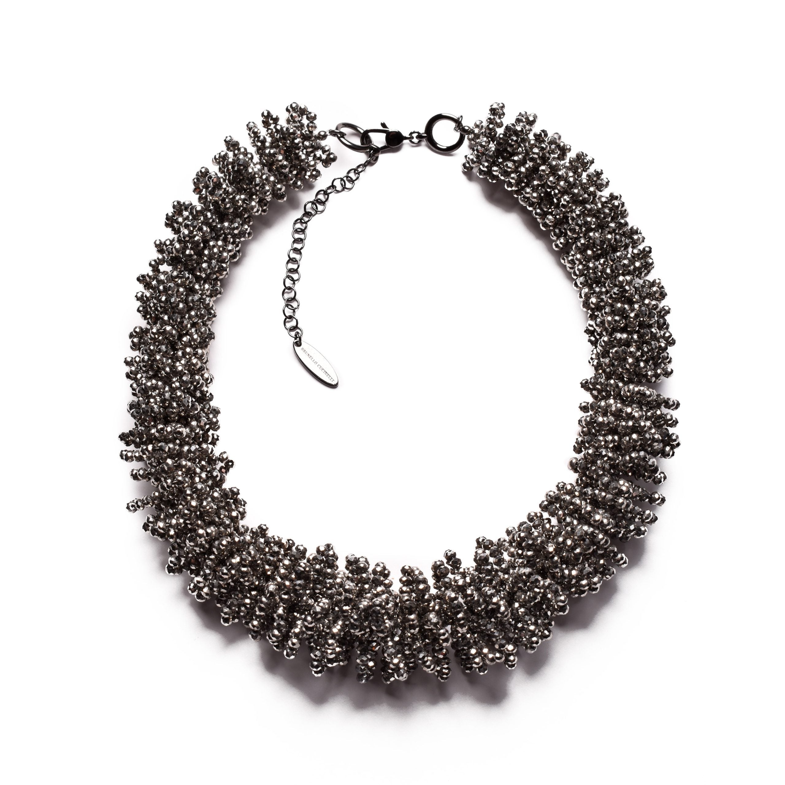 Silver Glass Necklace