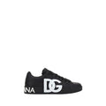 Men's Black Calf Leather Bos Taurus Sneakers