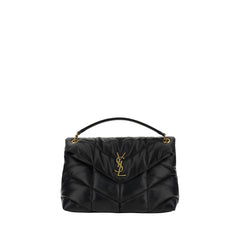 Women's Black Lamb Leather Shoulder Bag