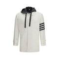 Men's White Polyamide Sweatshirt Clothing