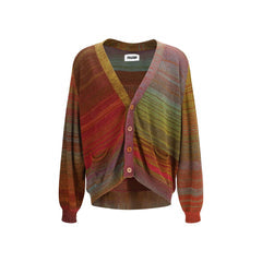 Men's Multicolor Cotton Cardigan Clothing