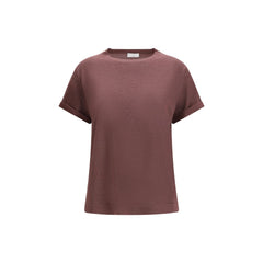 Women's Bordeaux Nylon T-Shirt