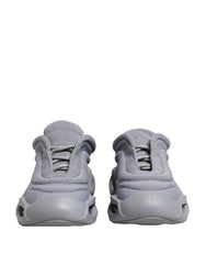 Women's Gray Slip On Wave Low Top Sneakers Polyester Viscose