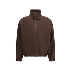 Women's Brown Polyester Bomber Clothing