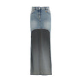 Women's Blue Denim Skirt