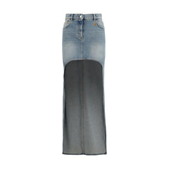 Women's Blue Denim Skirt