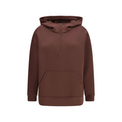Women's Brown Modal Sweatshirt Clothing