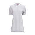 Women's White Cotton Casual Dress