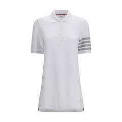 Women's White Cotton Casual Dress