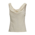 Women's Beige Viscose Blouse