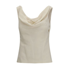 Women's Beige Viscose Blouse