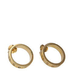 Women's Gold Silver Earrings