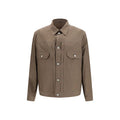Men's Bicolor Cotton Coat Clothing