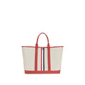Men's Multicolor Fabric Shoulder Bag