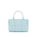 Women's Signature Intrecciato Weave Tote Blue Lamb Leather