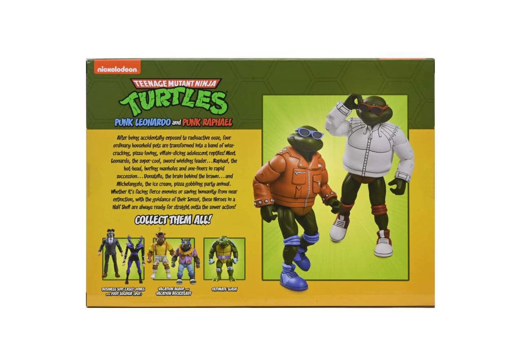 Tortugas Ninja (Cartoon) Figura Punk Leonard and Punk Raphael 2 Pack 18 cm