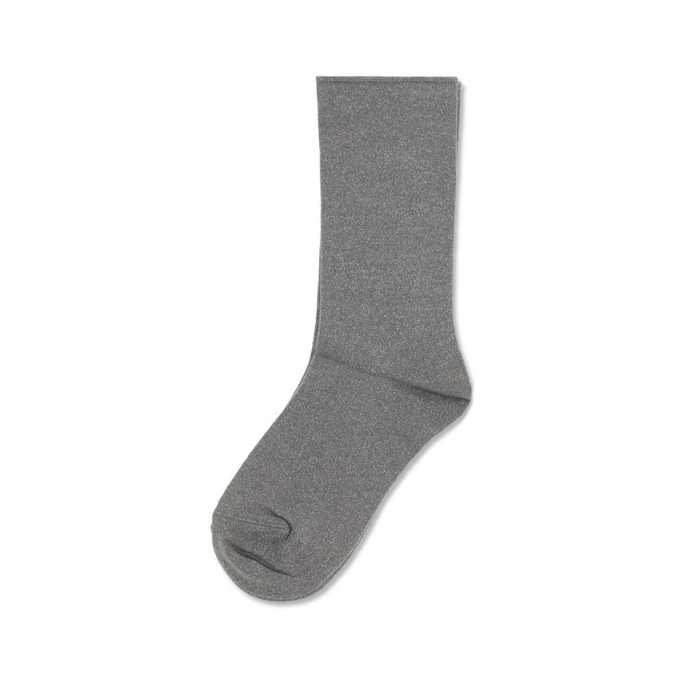 Gray Silk Socks - S