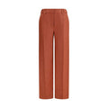 Women's Multicolor Linen Casual Pants